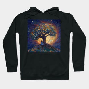 Psychedelic Under the Stars Hoodie